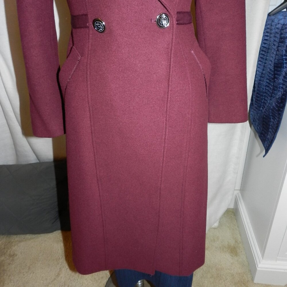 White House Black Market Fashion Coat Port Size XSP - Picture 5 of 11